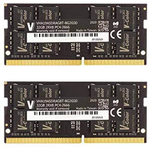많이 팔린 v-Color 64GB(2x32GB) DDR4 2666Mhz RAM for iMac 2020 & 2019 27-inch w/R, 상세내용참조 추천해요 많이 팔린 v-Color 64GB(2x32GB) DDR4 2666Mhz RAM for iMac 2020 & 2019 27-inch w/R, 상세내용참조 추천해요