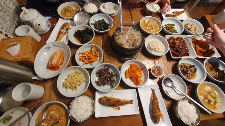 [뜰아래] 인사동 부모님 모시고 가기 좋은 한상차림 한정식집