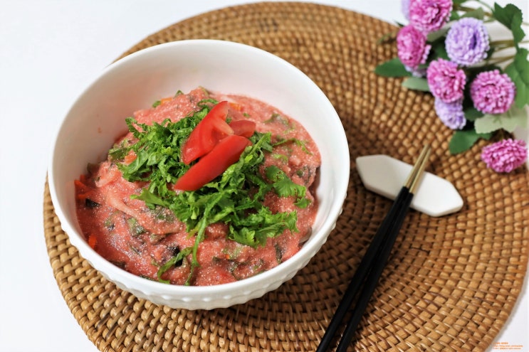  [ 토마토 요리 ] 메밀국수 삶기 및 토마토 / 메밀 효능