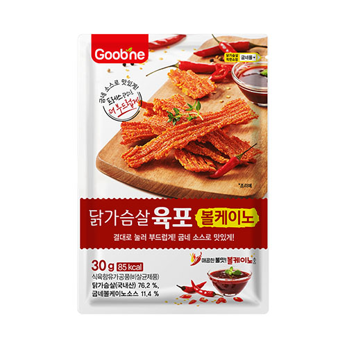 선택고민 해결 굽네 볼케이노 닭가슴살 육포 30g, 10팩 좋아요 선택고민 해결 굽네 볼케이노 닭가슴살 육포 30g, 10팩 좋아요