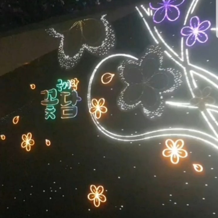  울산 산책로, 무거동 (궁거랑 벚꽃길) 꽃담 좋아요