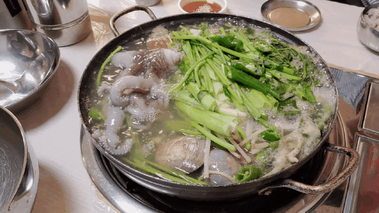  가도해물탕아구찜 안양 산낙지먹고 기운내기