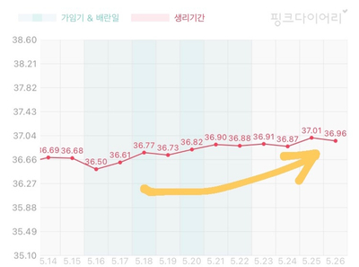  5월) 배란1~8일차 증상기록 / 난리난 턱드름