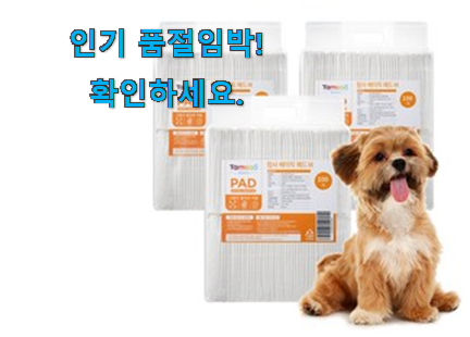 특별할인 강아지 배변패드 상품 강추! 특별할인 강아지 배변패드 상품 강추!