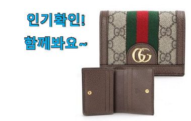  신뢰가는 구찌 지갑 굿템 맘에 쏙 드네요