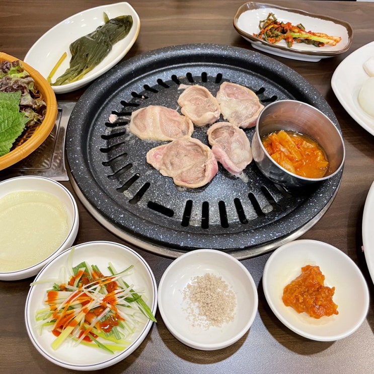 [서울 동작구] 혼밥으로도 맛있는 고기를 구워먹을 수 있는 노량진역 맛집 마루