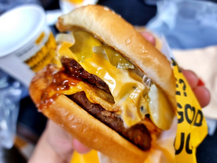  노브랜드 버거 고덕역점 입점, 육식파는 미트 마니아 세트 괜츈!