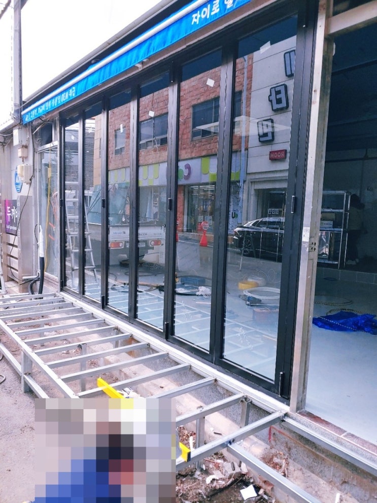  [폴딩도어] 경북 폴딩도어 / 안동 옥동, 상가 폴딩도어