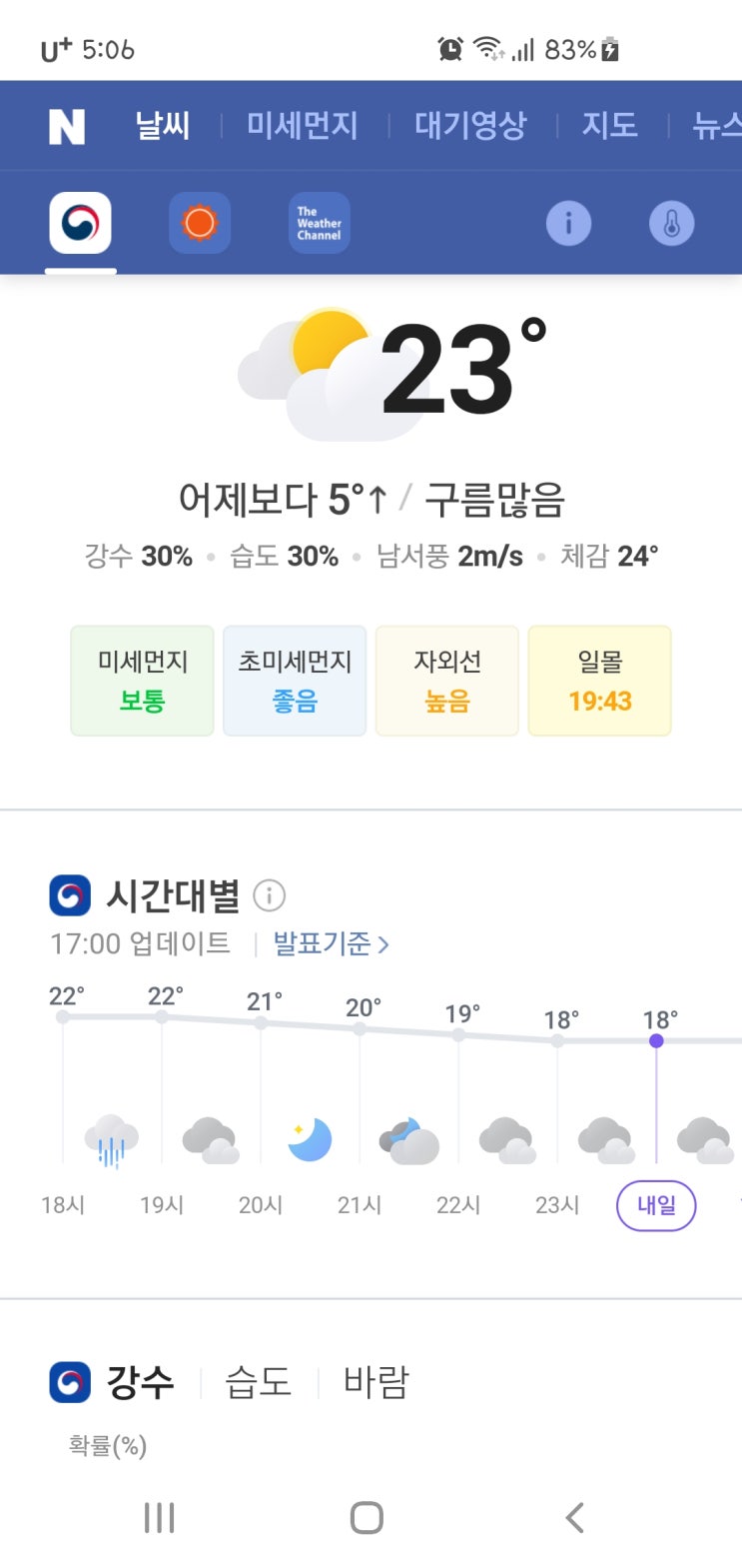 5. 26.(수) 바람이 차당