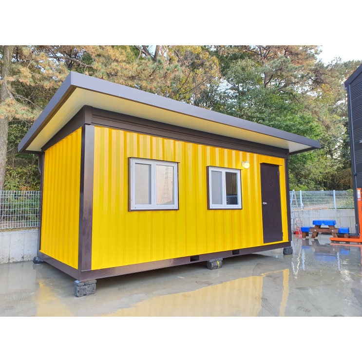 인기 많은 3x6컨테이너 하우스 이동식 농막 주택 사무실 창고 지붕 시공 (지붕만) ··· 인기 많은 3x6컨테이너 하우스 이동식 농막 주택 사무실 창고 지붕 시공 (지붕만) ···