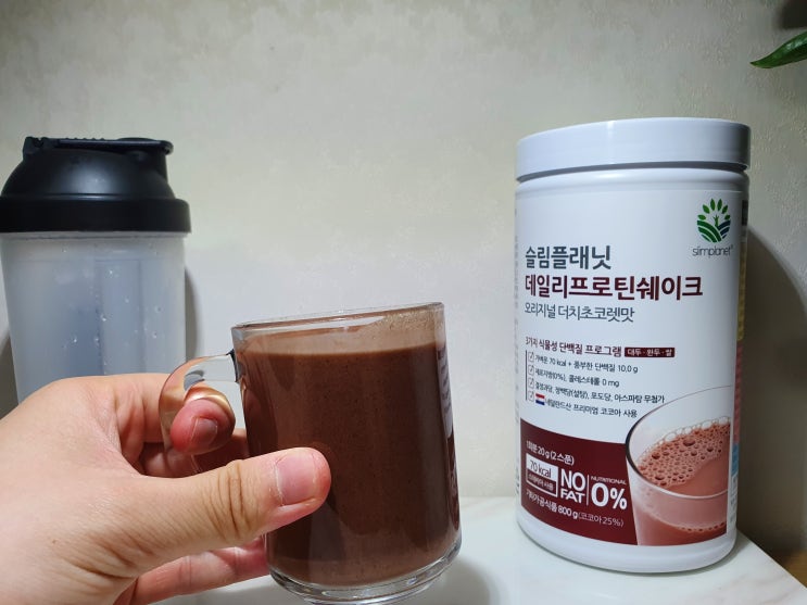 다이어트간식 슬림플래닛 프로틴쉐이크 초코 후기 다이어트간식 슬림플래닛 프로틴쉐이크 초코 후기