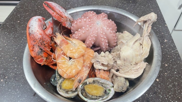 서민갑부 해신탕 밀키트로 만들기