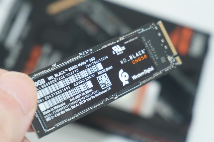 PCIe 4.0 M.2 NVMe 하이엔드SSD, WD BLACK SN850 500GB 사용기