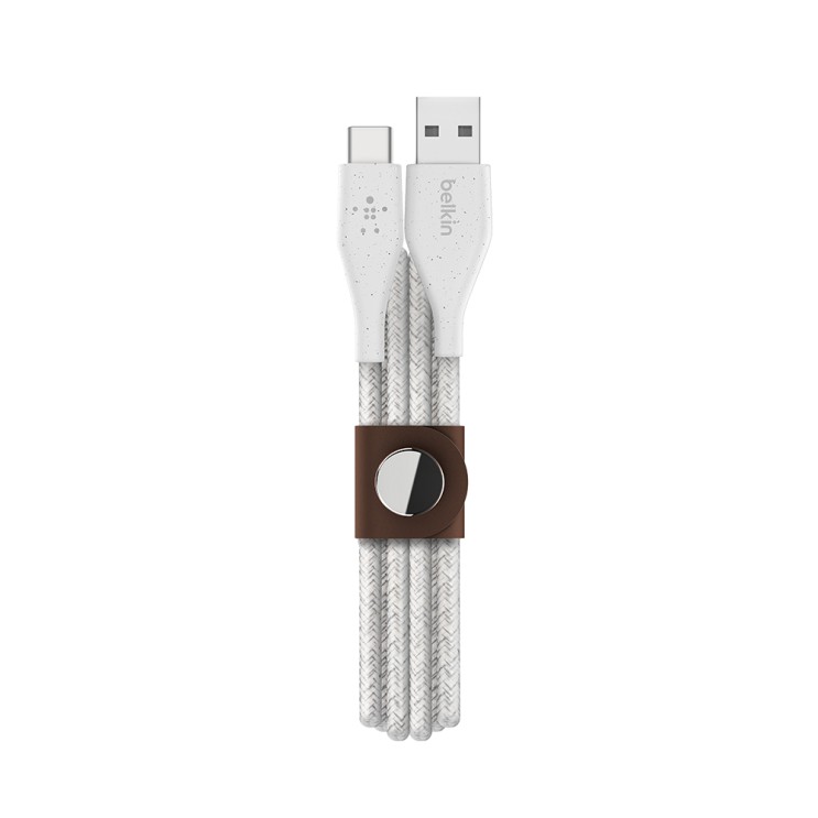 후기가 정말 좋은 벨킨 듀라텍+ 가죽스트랩 USB C타입 고속 충전 케이블, 화이트(F2CU069bt04-WHT), 1개 추천합니다