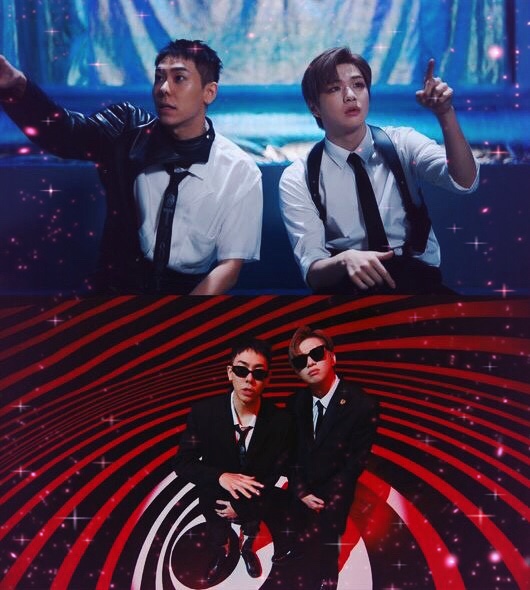  강다니엘 로꼬의 Outerspace 비하인드 영상, 선글라스 강멈무 기여버