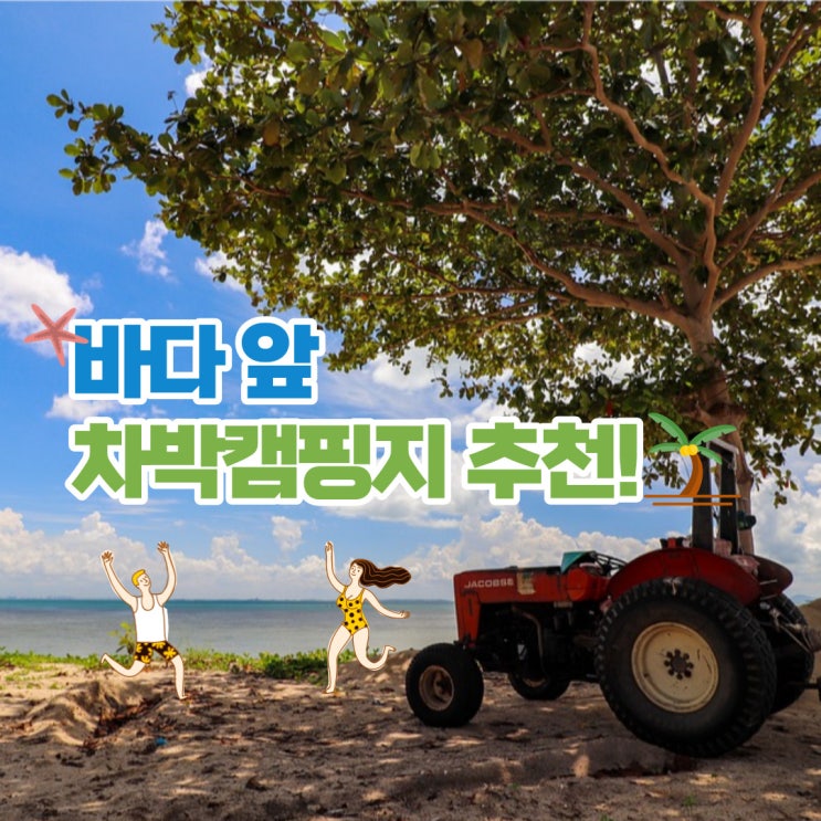  바다 앞에서 즐기는 차박, 해변차박 캠핑지 추천리스트