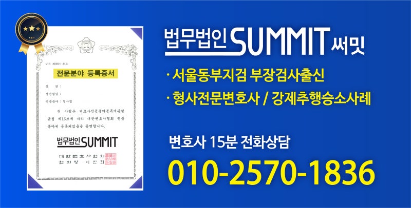 강제추행구공판 실형을 면하기 6
