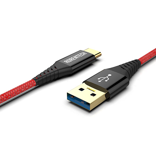 잘나가는 로랜텍 USB 3.1 gen1 C타입 고속 충전 케이블 1m, 레드블랙, 1개 좋아요 잘나가는 로랜텍 USB 3.1 gen1 C타입 고속 충전 케이블 1m, 레드블랙, 1개 좋아요