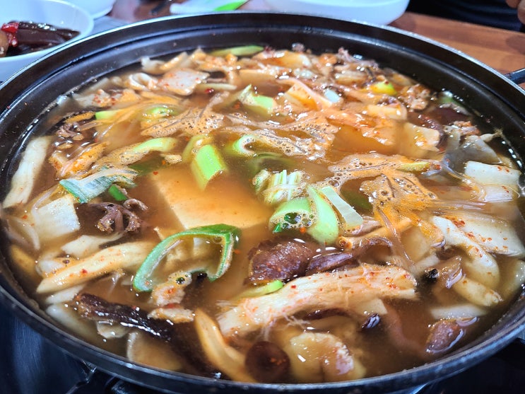 [청주 내수 맛집] 자연산 버섯찌개 '자연의맛' 후기