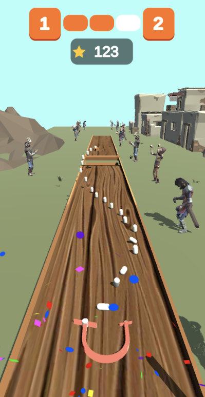  안드로이드용 공모으기 게임(Collect Balls - Ball Picker 3d) 무료 배포