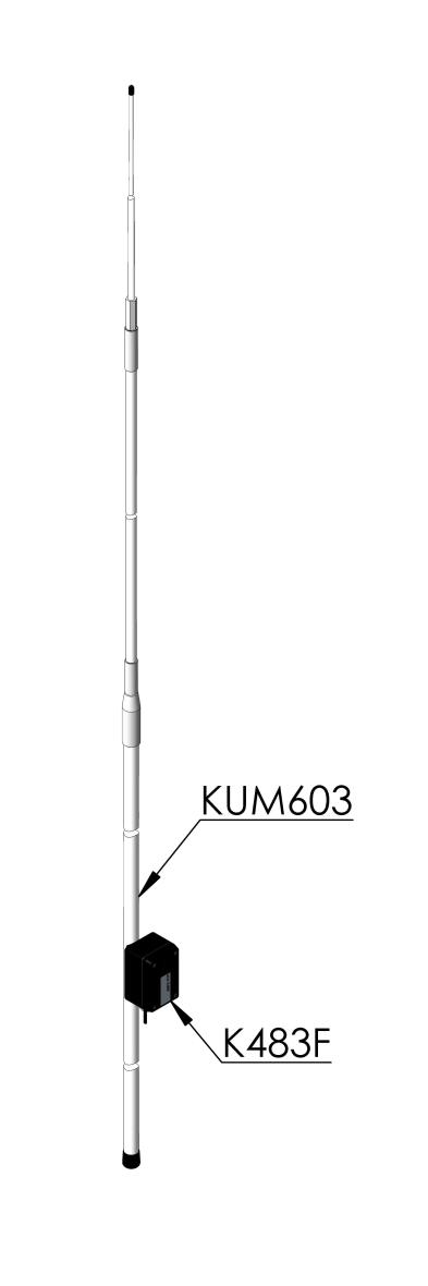 해상용 안테나 - KUM603-1