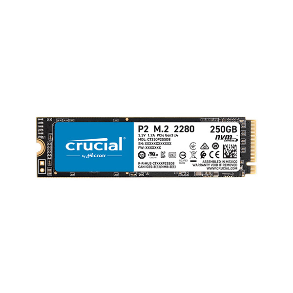 선호도 높은 크루셜 마이크론 Crucial P2 M.2 2280 SSD, CT250P2SSD8, 250GB 추천해요