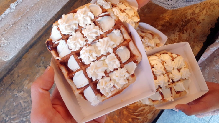 오늘의 간식은 덕수궁 카페, 서울 와플 맛집인 리에제와플, 만년과장이 쏜다!