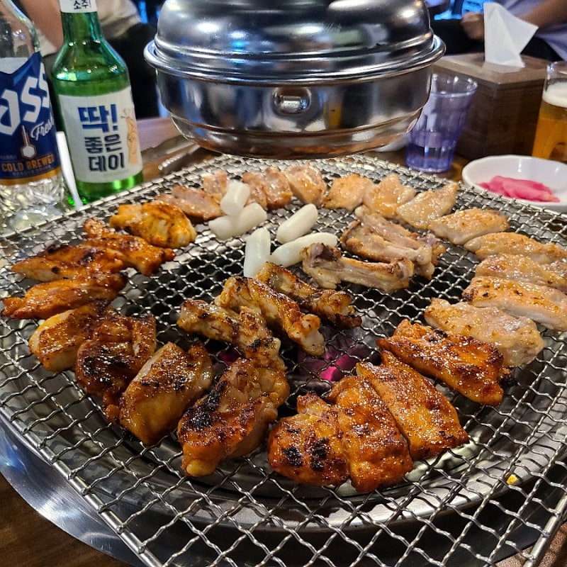 울산 달동 맛집 숯불에닭 인생닭구이 숯불닭갈비