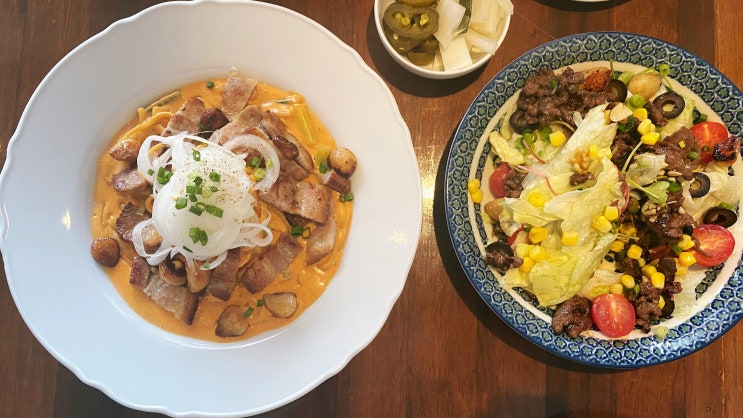  연남동 맛집 추천 : 감칠에서 고추장 삼겹살 파스타 먹고 연남동 데이트