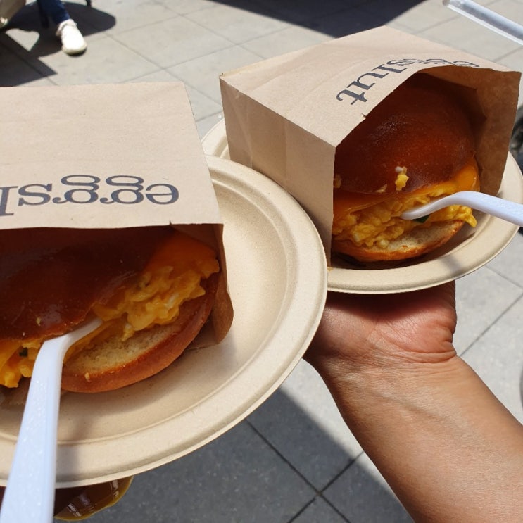  [LA 에그슬럿 본점] 응 그랜드센트럴마켓 사람 많아~ 그냥 한국에서 먹어