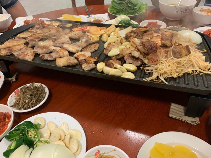  오늘일기 금요일은 삼겹살!! 삼겹살개좋아