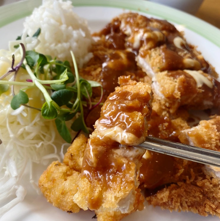  수원 권선동 국수나무 왕돈까스 맛있네