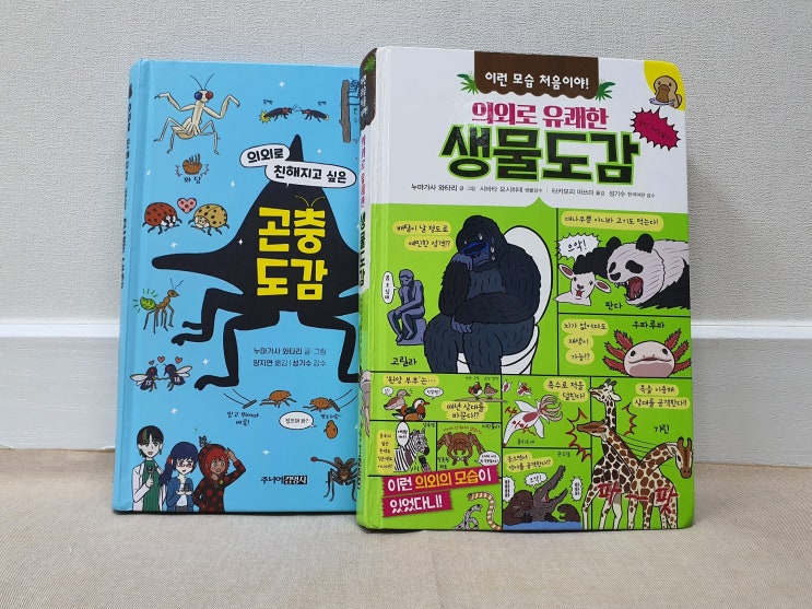 7세 책 추천 곤충도감, 생물도감으로 재미있게 독서해요