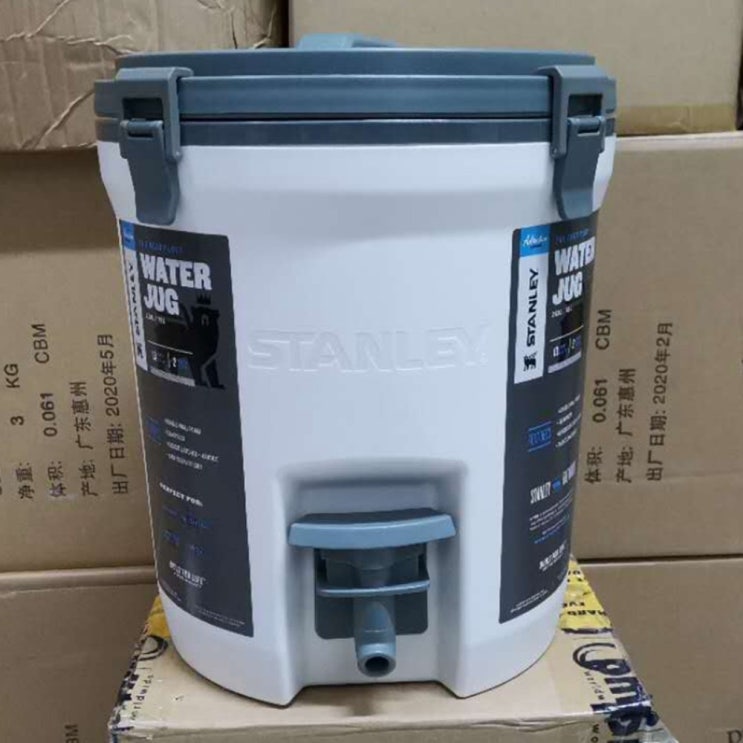  요즘 인기있는 7.5L 대형 물통 캠핑 감성 휴대용 스탠리 워터저그 소품, 개, 7.5L 화이트 좋아요
