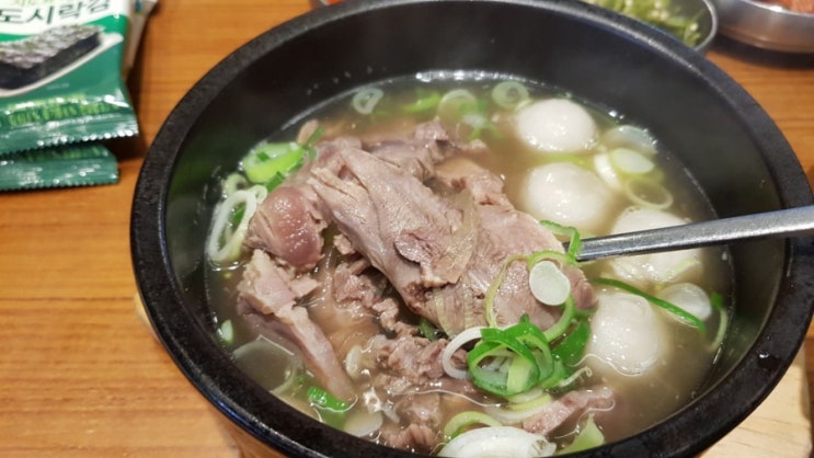  강남역 점심 맛집 모범갈빗살 갈빗대곰탕 보통일상 210527