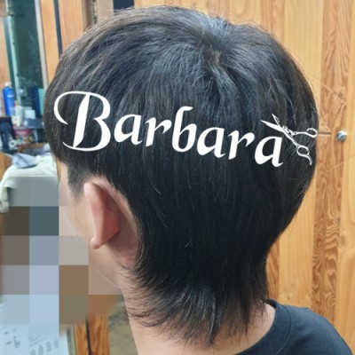 대전 투블럭 울프컷 [ 바바라헤어 ] 가르마펌 → 리프컷 → 울프컷 변화