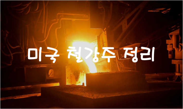  [미국 주식] 미국 대표 철강주인 뉴코, US 스틸 주가 및 정리