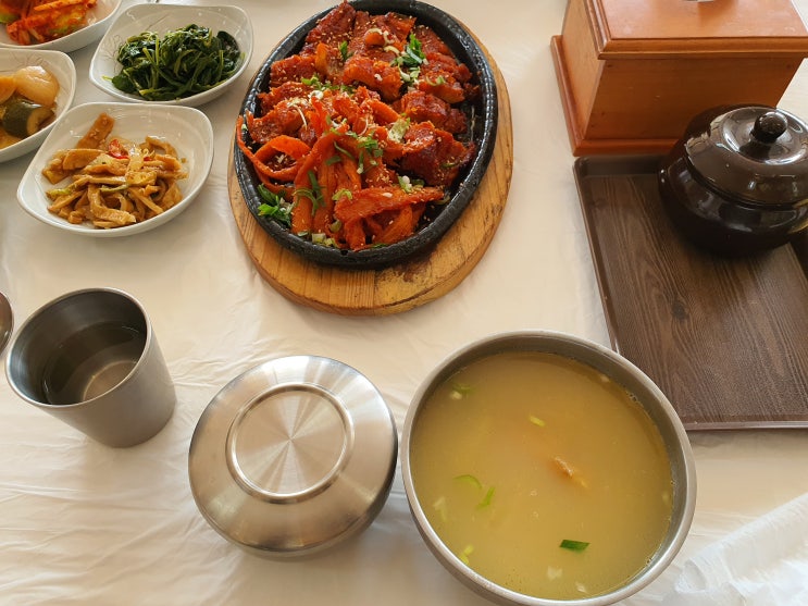  인제 황태집 요리 드디어 먹어봄
