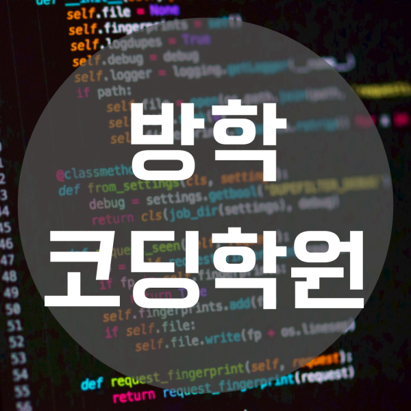 비대면코딩학원 방학동안 집에서 전공대비 완료!
