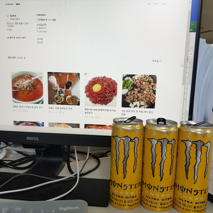  몬스터 에너지 울트라 시트라