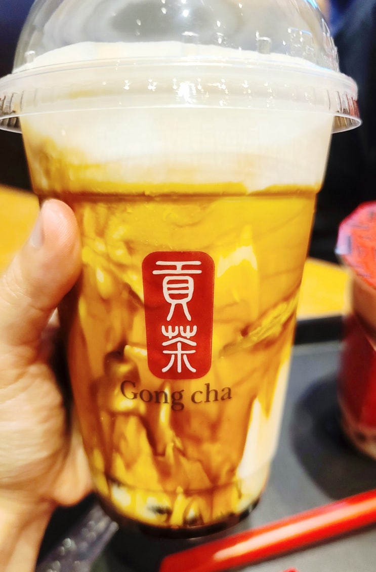  공차 메뉴 추천, 브라운슈가 쥬얼리 밀크티