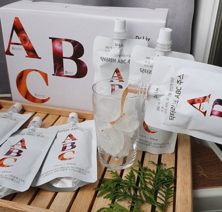  닥터리브 ABC쥬스 먹는법 : 닥터리브 ABC쥬스 간편하고 맛있게 즐기기 :))