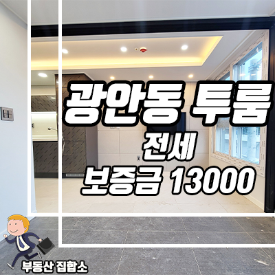 수영구 신축 전세 광안동 '한다', 첫입주 풀옵션 동방오거리 투룸 수영구 신축 전세 광안동 '한다', 첫입주 풀옵션 동방오거리 투룸