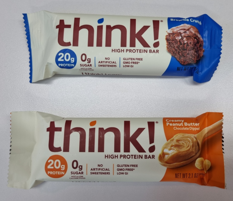 [리뷰] think! High Protein Bars (씽크 하이 프로틴바)