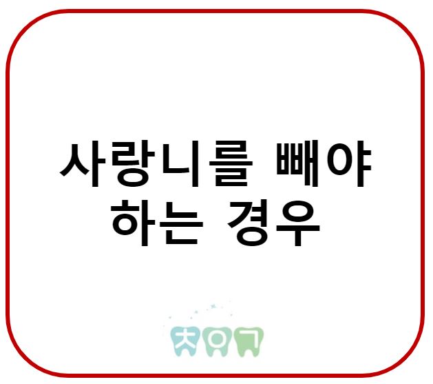  사랑니 꼭 빼야 해?
