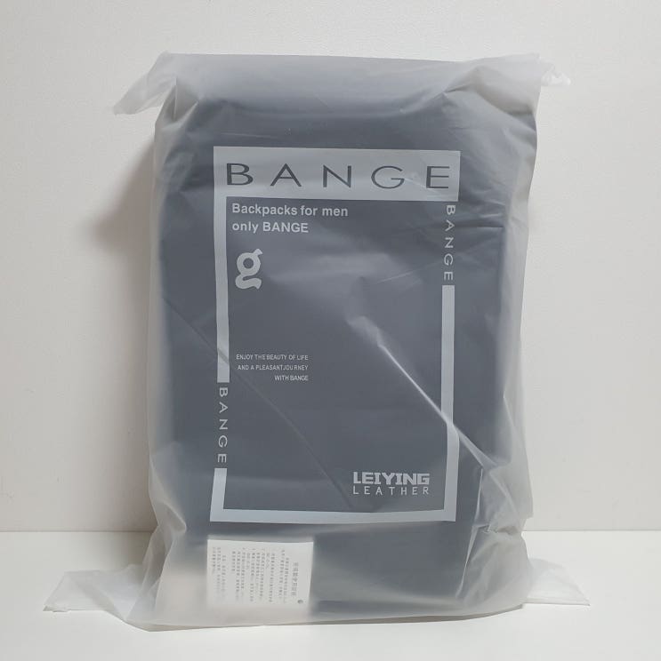  도난방지에 방수까지 BANGE 패션백팩