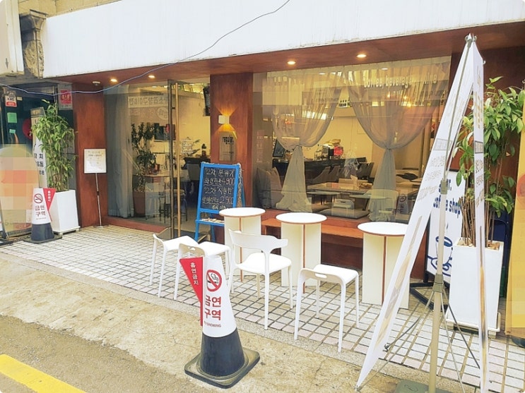  강남구 역삼동 선릉역 1층 14평 카페(커피/와인), 현재 매출 1,500만원 (실사진)