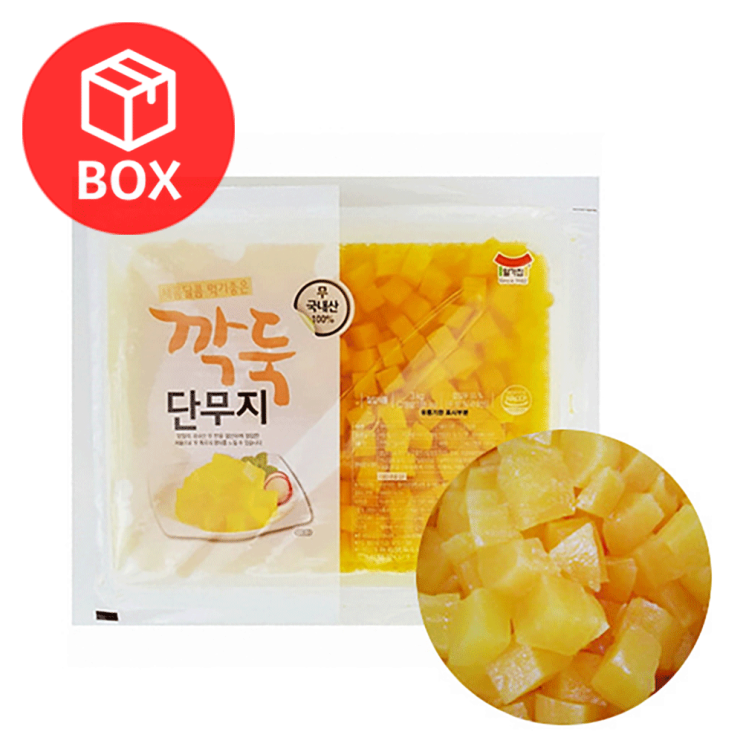 인기 급상승인 일가집 깍둑단무지 1박스 ( 3kg X 3개 ), 깍둑단무지1박스(3kg*3개) 추천합니다