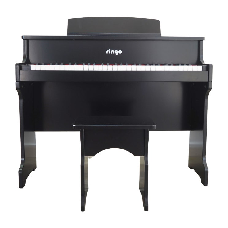 후기가 좋은 링고 키즈 61건반 디지털 피아노 RP-125 + 의자, 블랙 좋아요