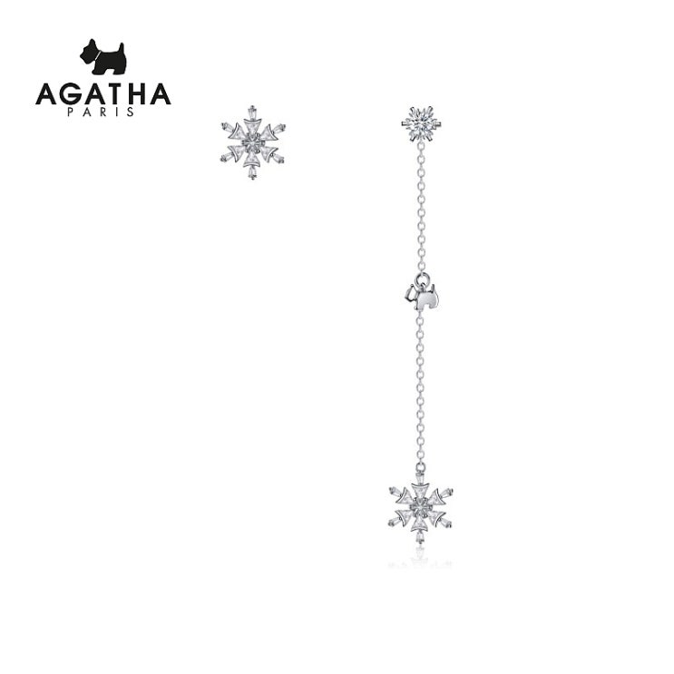 인기 많은 AGATHA 아가사 925 실버 언발란스 눈꽃송이 심플 악세사리 귀걸이체인 추천해요 인기 많은 AGATHA 아가사 925 실버 언발란스 눈꽃송이 심플 악세사리 귀걸이체인 추천해요